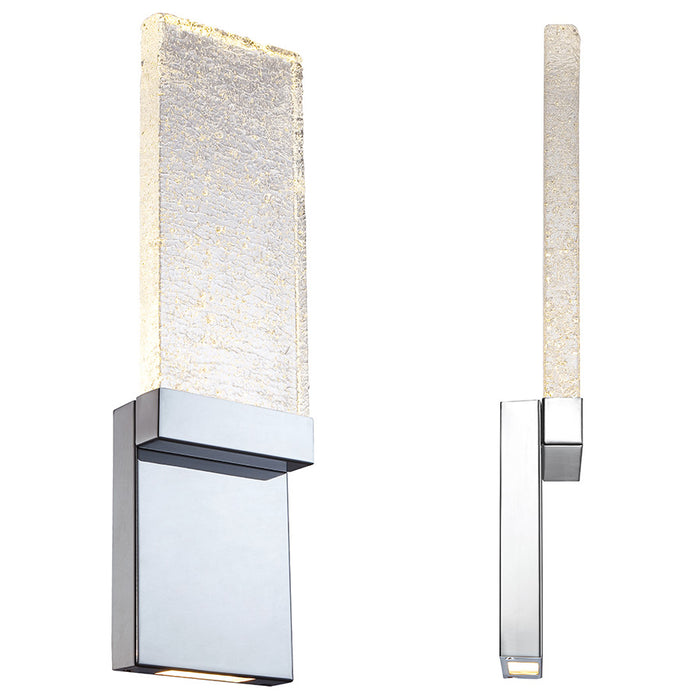 Modern Forms - ws-12721-ch - LED Wall Sconce - Glacier - Chrome