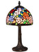 Dale Tiffany - TA15050 - One Light Accent Table Lamp - Carnation - Antique Bronze