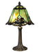 Dale Tiffany - TA15057 - One Light Accent Table Lamp - Green Haiawa - Antique Brass