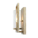 Golden - 6068-1W WG - One Light Wall Sconce - Marco - White Gold