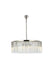 Elegant Lighting - 1208G43PN/RC - Ten Light Chandelier - Sydney - Polished Nickel