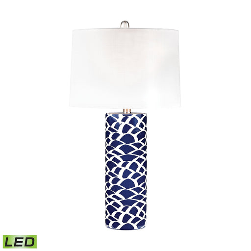Elk Home - D2792-LED - LED Table Lamp - Table Lamp - Navy Blue, White, White
