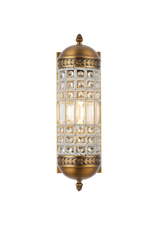 Elegant Lighting - 1205W5FG/RC - One Light Wall Sconce - Olivia - French Gold