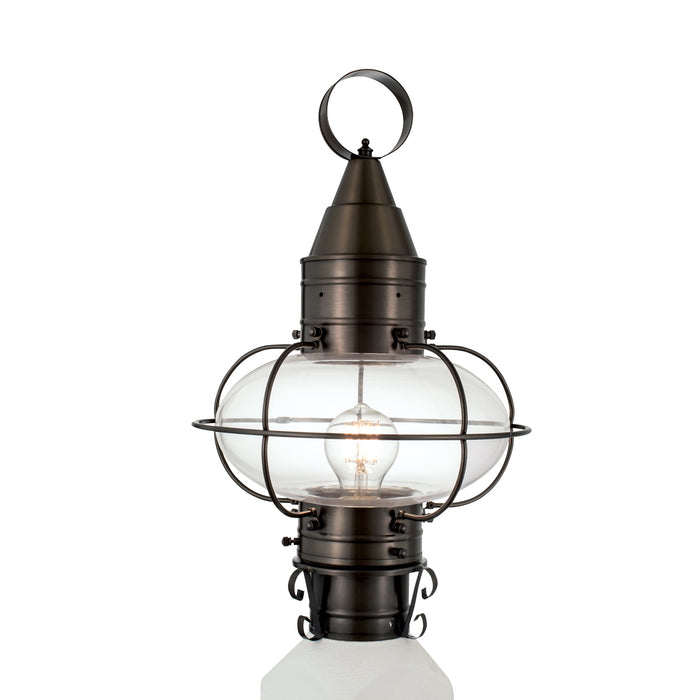 Norwell Lighting - 1511-BR-CL - One Light Post Mount - Classic Onion Medium Post - Bronze