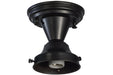 Meyda Tiffany - 104070 - One Light Semi-Flushmount Hardware - Revival - Craftsman Brown