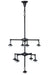 Meyda Tiffany - 107193 - Nine Light Hanger - Revival - Craftsman Brown