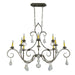 Meyda Tiffany - 117638 - Ten Light Chandelier - Celine - Hurricane Shades