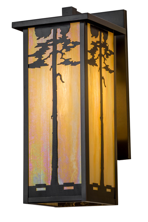 Meyda Tiffany - 137145 - One Light Wall Sconce - Tamarack - Craftsman Brown
