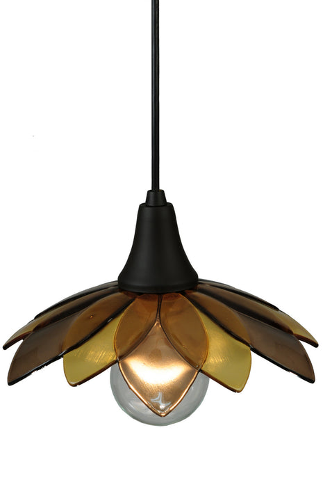 Meyda Tiffany - 139891 - One Light Mini Pendant - Metro Fusion - Oil Rubbed Bronze