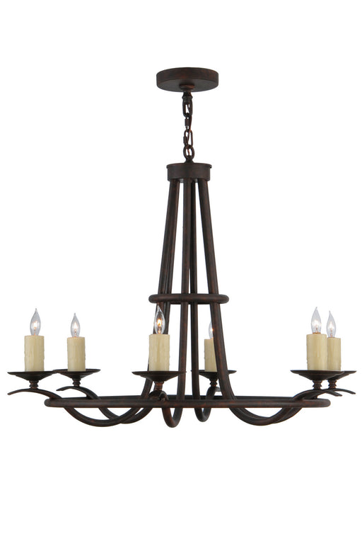 Meyda Tiffany - 141829 - Six Light Chandelier - Octavia - Custom