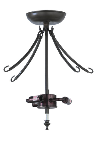 Three Light Semi-Flush Hanger