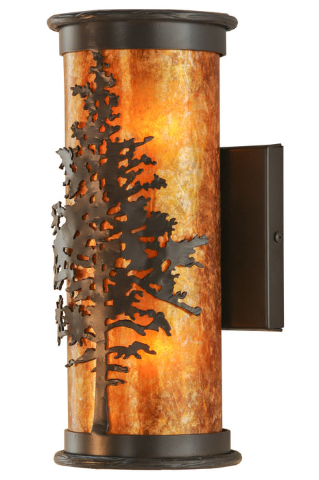 Meyda Tiffany - 146067 - Two Light Wall Sconce - Tamarack - Timeless Bronze