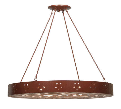 Meyda Tiffany - 147993 - Six Light Pendant - Jules - Rust,Custom