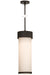 Meyda Tiffany - 149255 - One Light Pendant - Cilindro - Oil Rubbed Bronze