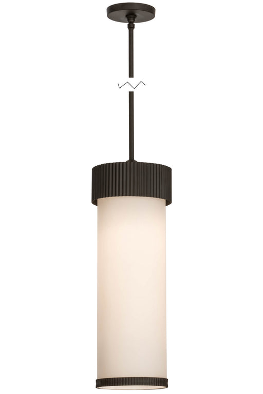 Meyda Tiffany - 149255 - One Light Pendant - Cilindro - Oil Rubbed Bronze