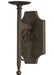 Meyda Tiffany - 150101 - One Light Wall Sconce Hardware - Toscano - Rust,Natural Wood