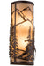 Meyda Tiffany - 151915 - Two Light Wall Sconce - Alpine - Mahogany Bronze
