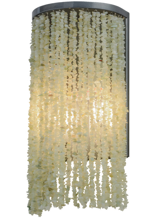 Meyda Tiffany - 153076 - Two Light Wall Sconce - Jade - Nickel