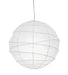 Meyda Tiffany - 153153 - One Light Pendant - Papier - White