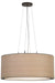 Meyda Tiffany - 153283 - Four Light Pendant - Cilindro - Natural Wood,Oil Rubbed Bronze