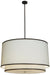 Meyda Tiffany - 153491 - Eight Light Pendant - Cilindro - Black