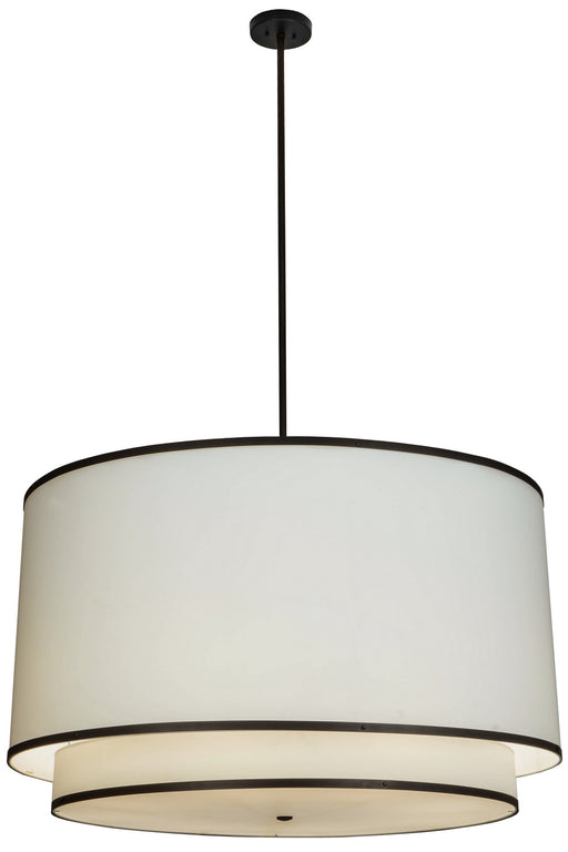 Meyda Tiffany - 153491 - Eight Light Pendant - Cilindro - Black