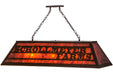 Meyda Tiffany - 153916 - Nine Light Oblong Pendant - Personalized - Oil Rubbed Bronze