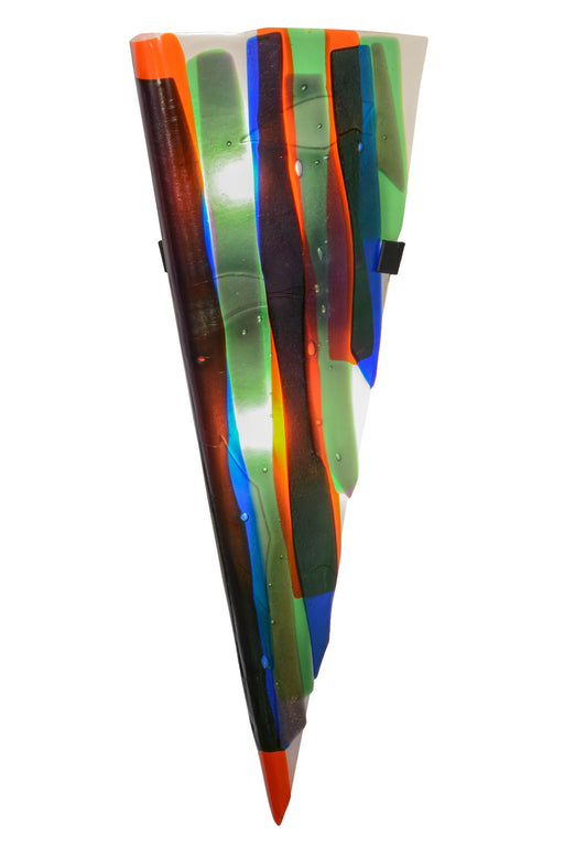 Meyda Tiffany - 154314 - Two Light Wall Sconce - Metro Fusion - Mahogany Bronze