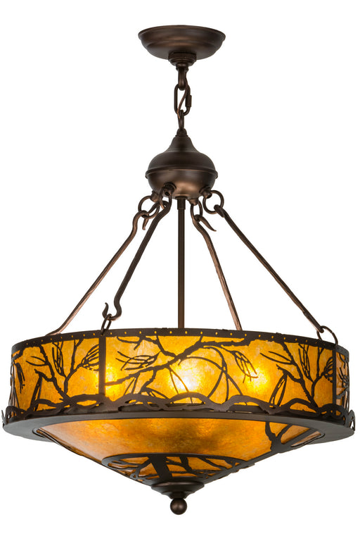 Meyda Tiffany - 154443 - Eight Light Pendant - Branches - Mahogany Bronze