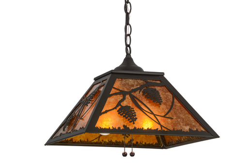 Meyda Tiffany - 155142 - Two Light Pendant - Whispering Pines - Oil Rubbed Bronze