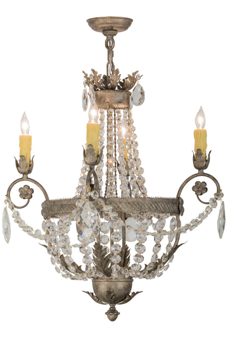 Meyda Tiffany - 155186 - Four Light Chandelier - Antonia - Corinth