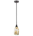 Meyda Tiffany - 156007 - One Light Mini Pendant - Metro Fusion - Natural Wood