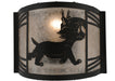 Meyda Tiffany - 157297 - One Light Wall Sconce - Lynx On The Loose - Verdigris