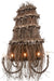 Meyda Tiffany - 158144 - Five Light Wall Sconce - Terres Canard - Natural Wood
