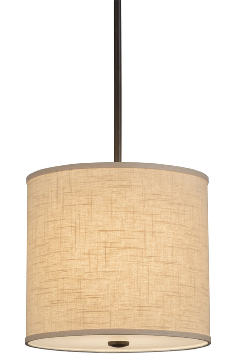 Meyda Tiffany - 158218 - One Light Pendant - Cilindro - Timeless Bronze