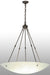 Meyda Tiffany - 159145 - Six Light Pendant - Adalee - Timeless Bronze