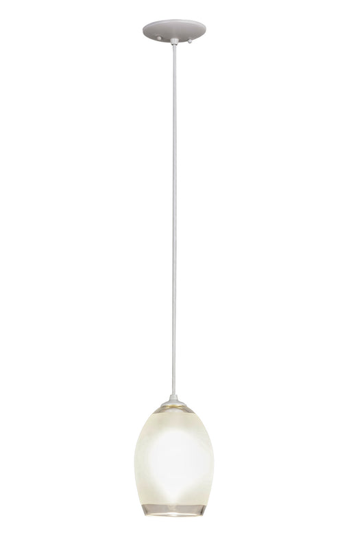 Meyda Tiffany - 159312 - One Light Mini Pendant - Sitka - Nickel