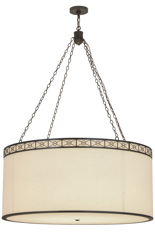 Meyda Tiffany - 161031 - Five Light Pendant - Cilindro - Timeless Bronze
