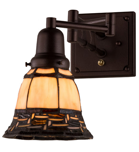 One Light Swing Arm Wall Sconce