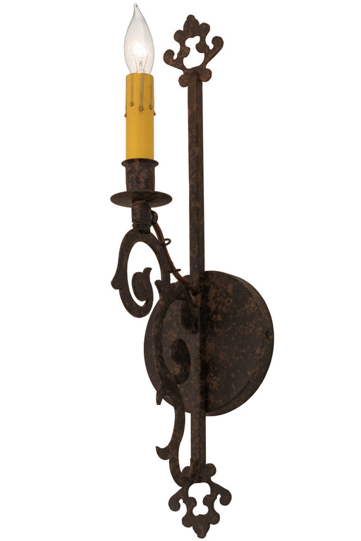 Meyda Tiffany - 162456 - One Light Wall Sconce - Aneila - Antique Brass