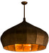 Meyda Tiffany - 163363 - One Light Pendant - Punjab - Tarnished Copper