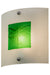 Meyda Tiffany - 164161 - One Light Wall Sconce - Metro Fusion - Nickel