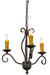 Meyda Tiffany - 164383 - Three Light Chandelier - Sienna - Antique Copper