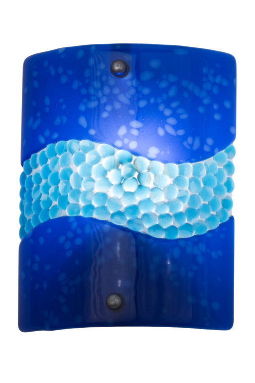 Meyda Tiffany - 167612 - One Light Wall Sconce - Metro Fusion - Nickel