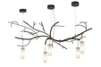 Meyda Tiffany - 168013 - Five Light Chandelier - Winter Solstice - Timeless Bronze