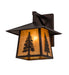 Meyda Tiffany - 168722 - One Light Wall Sconce - Stillwater - Mahogany Bronze