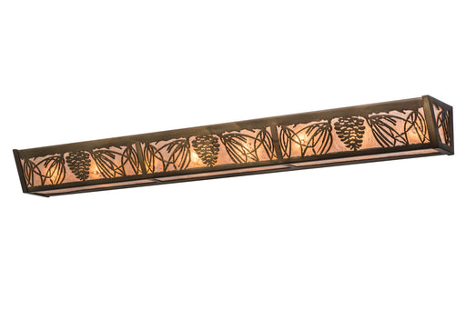 Meyda Tiffany - 169674 - Eight Light Vanity - Mountain Pine - Antique Copper