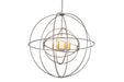 Meyda Tiffany - 170407 - Eight Light Chandelier - Atom Enerjisi - Nickel