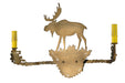 Meyda Tiffany - 29550 - Two Light Wall Sconce Hardware - Moose - Antique Copper