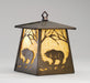 Meyda Tiffany - 82640 - One Light Wall Sconce - Grizzly Bear At Dawn - Antique Copper